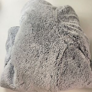 PINK Sherpa cardigan